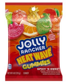 Jolly Rancher Heat Wave Gummies, Spicy N Sweet 6oz Bag