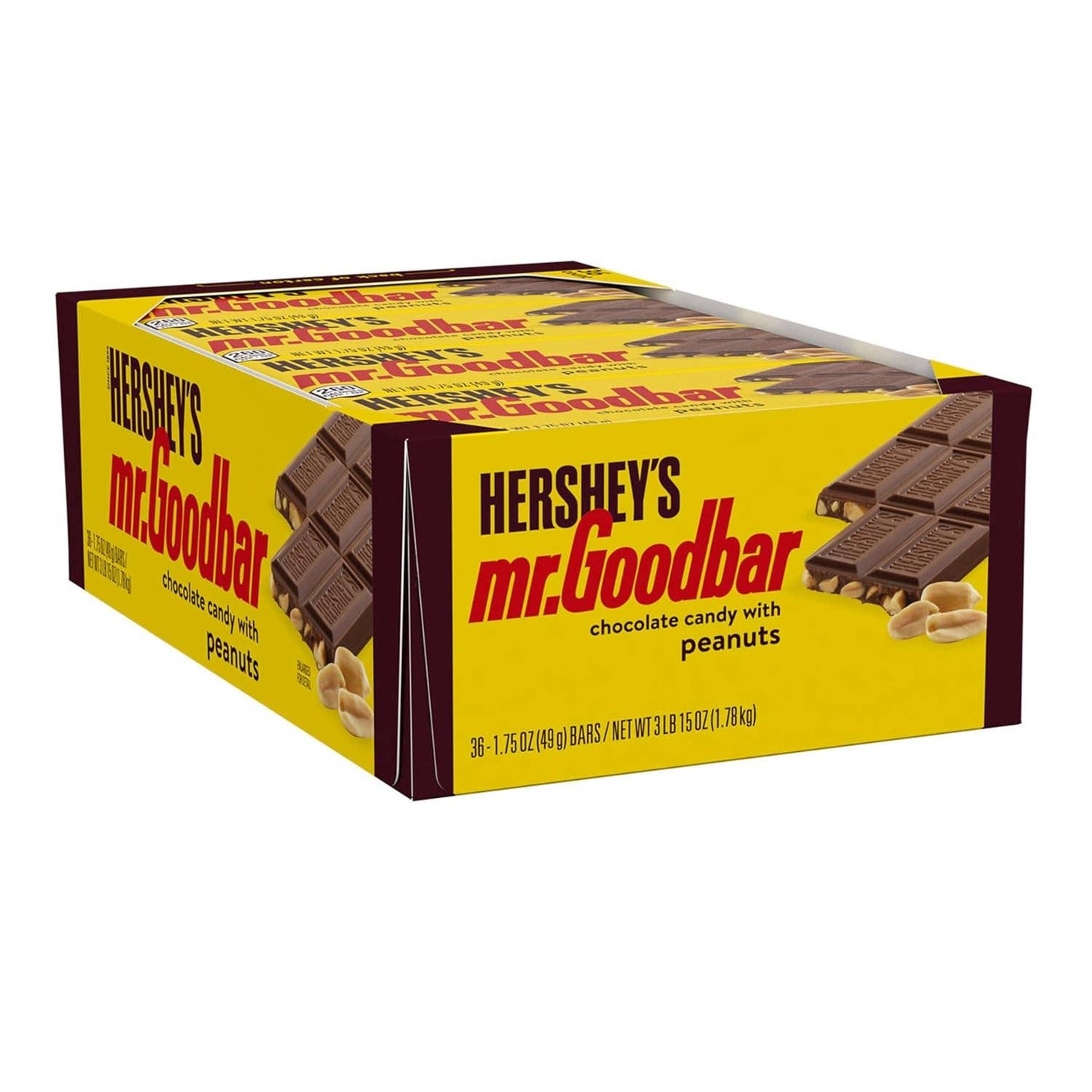 Hersheys Mr. Goodbar Chocolate Candy Bar with Peanuts