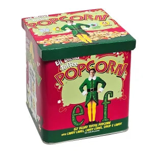 Country Fair Elf Holiday Popcorn Tin, 6oz.