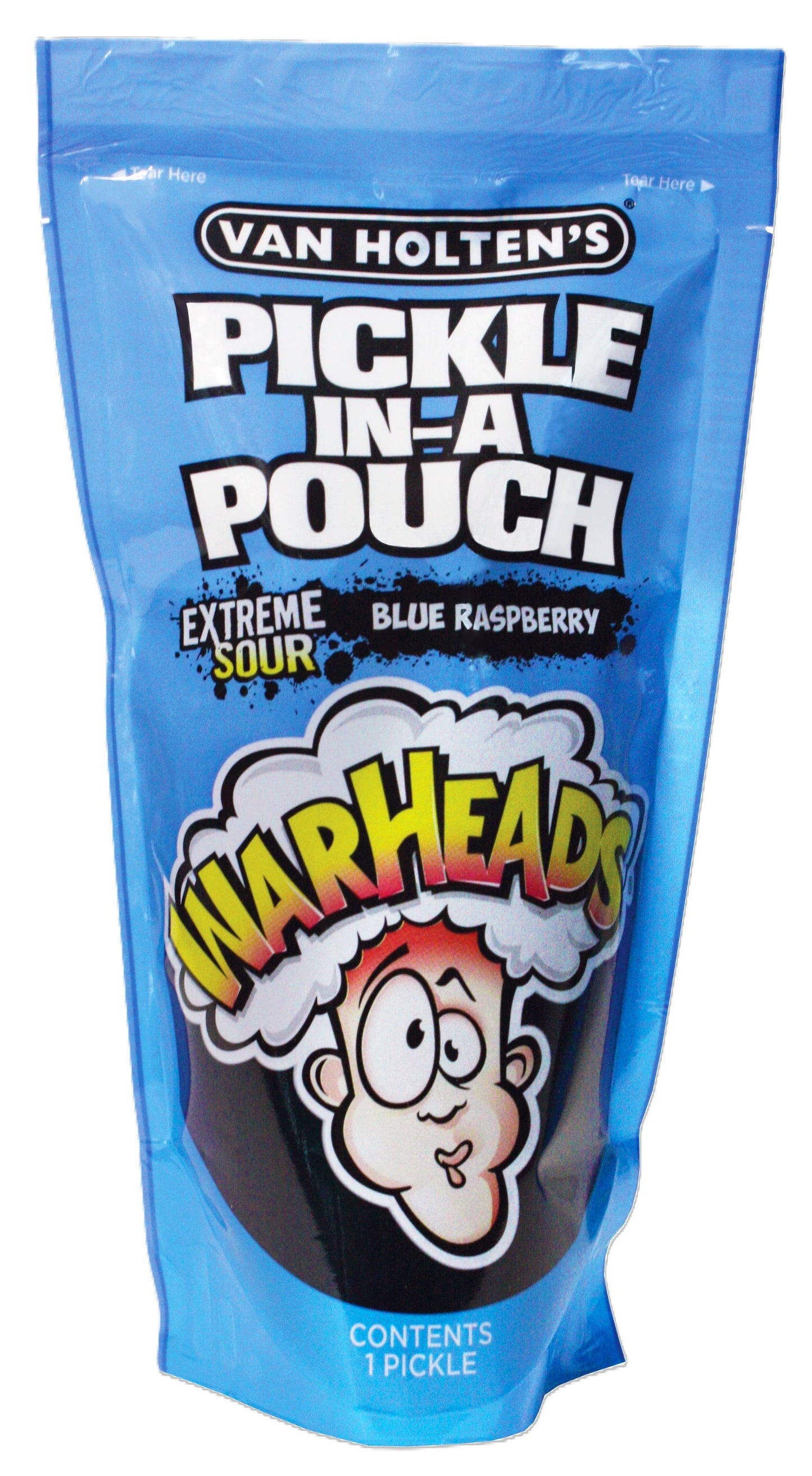 Van Holten's Warheads Blue Raspberry Pickle