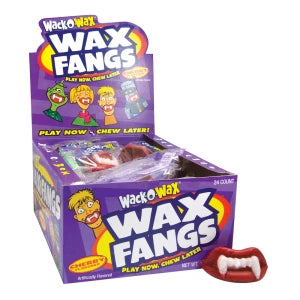 Wack-O-Wax Wax Fangs, Cherry