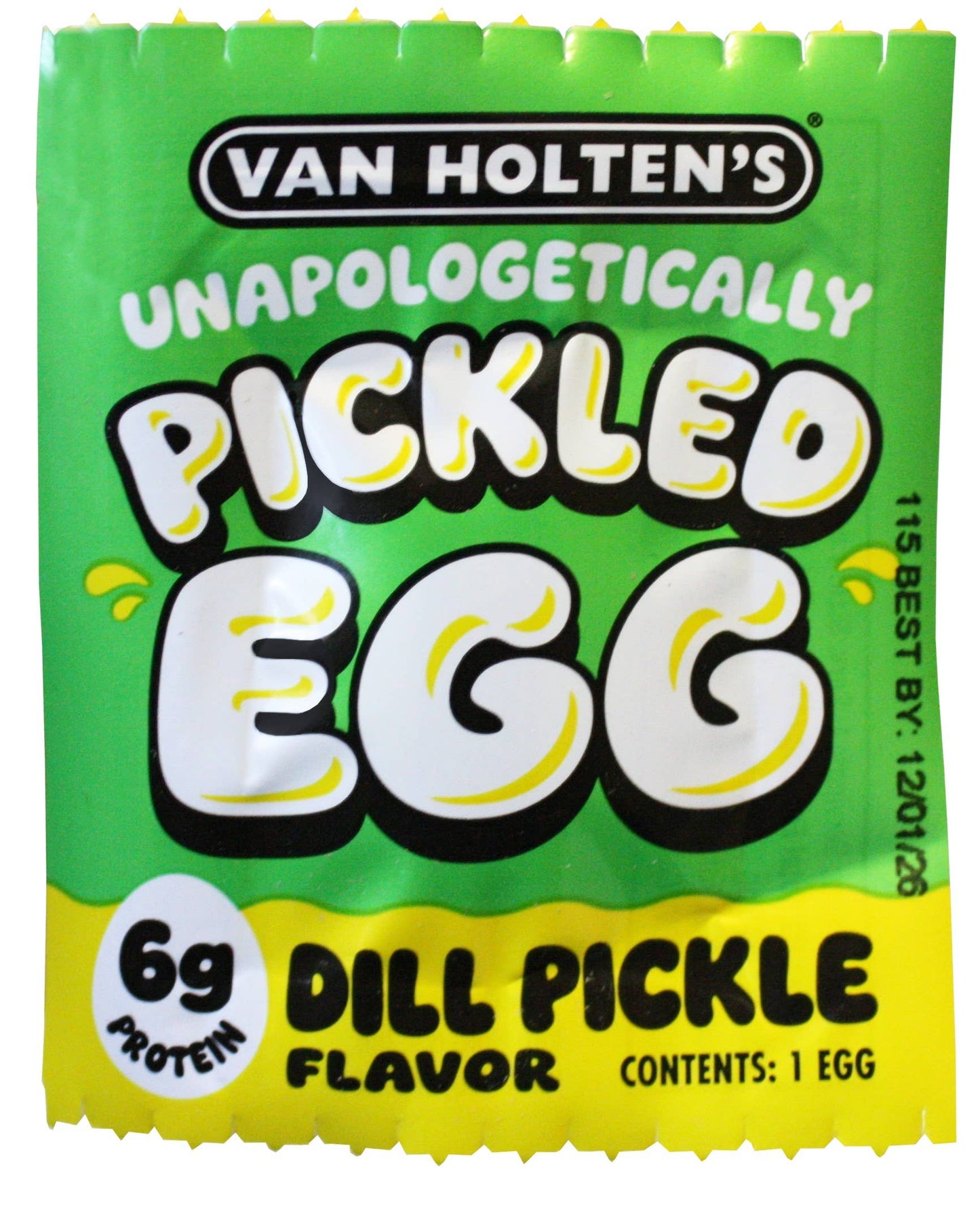 Van Holten's Unapologetically Pickled Egg, Dill Pickle
