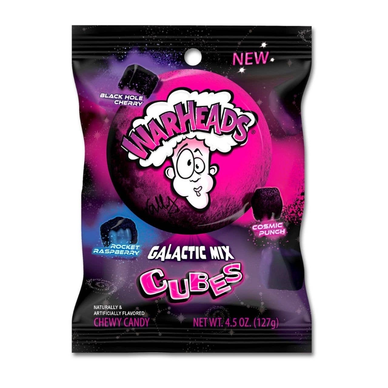 Warheads Galactic Cubes, 4.5oz