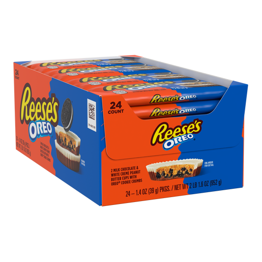 Reese's OREO Chocolate White Creme Peanut Butter Cups 1.4 oz