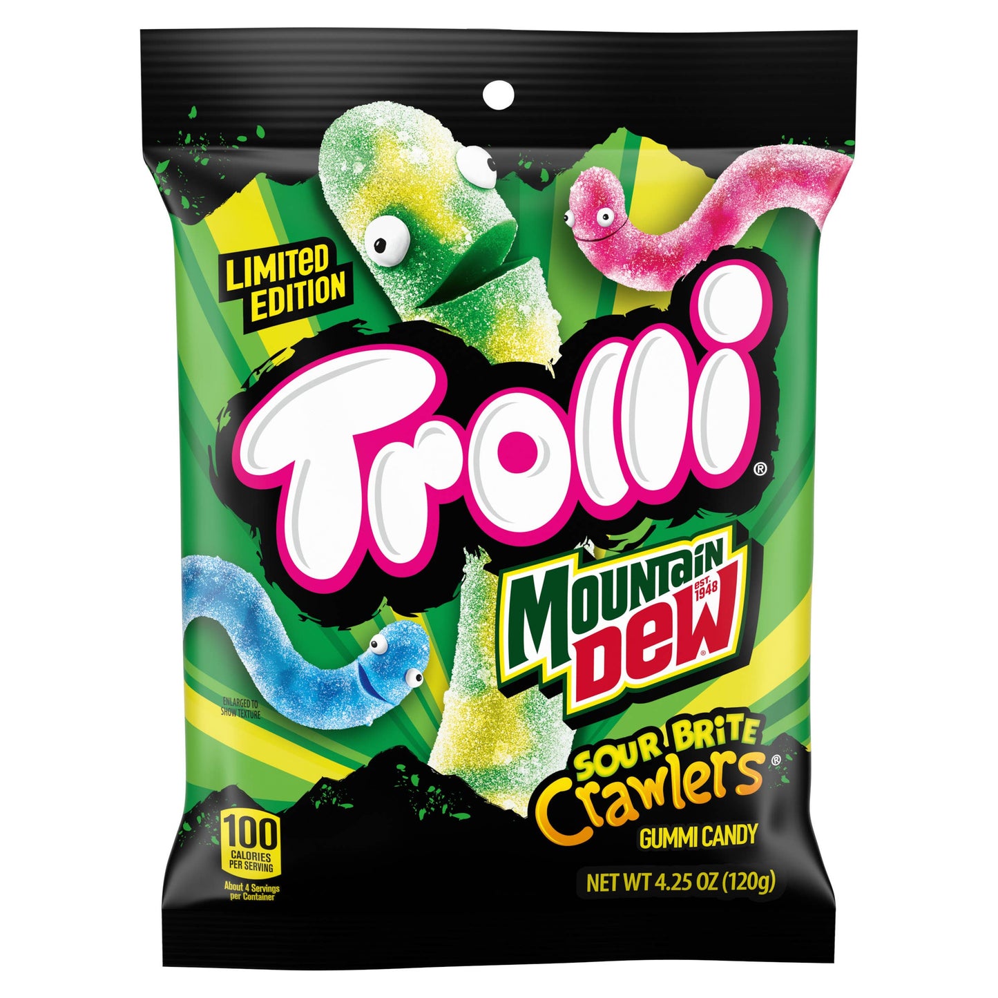Trolli Mountain Dew Sour Brite Crawlers