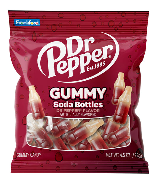 Dr. Pepper Gummy Cola Bottles 4.5oz