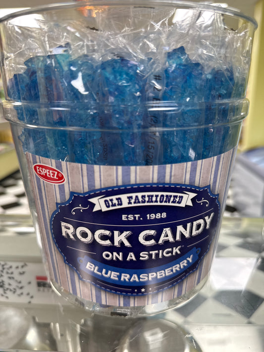 Blue Raspberry Rock Candy