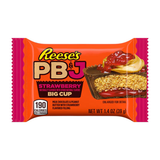 Reeses PB&J Big Cup Strawberry Tray