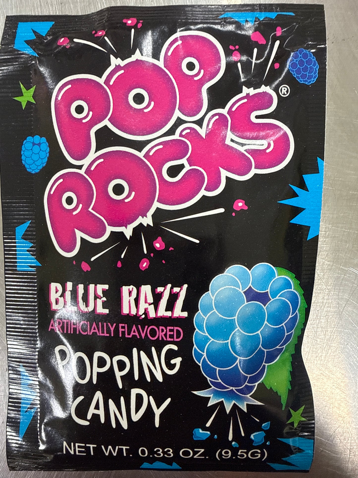 Pop rocks Blue Razz