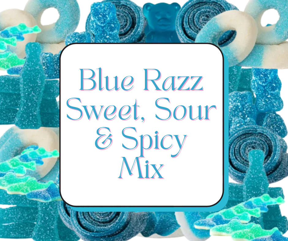 Blue Razz Sweet, Sour & Spicy Mix