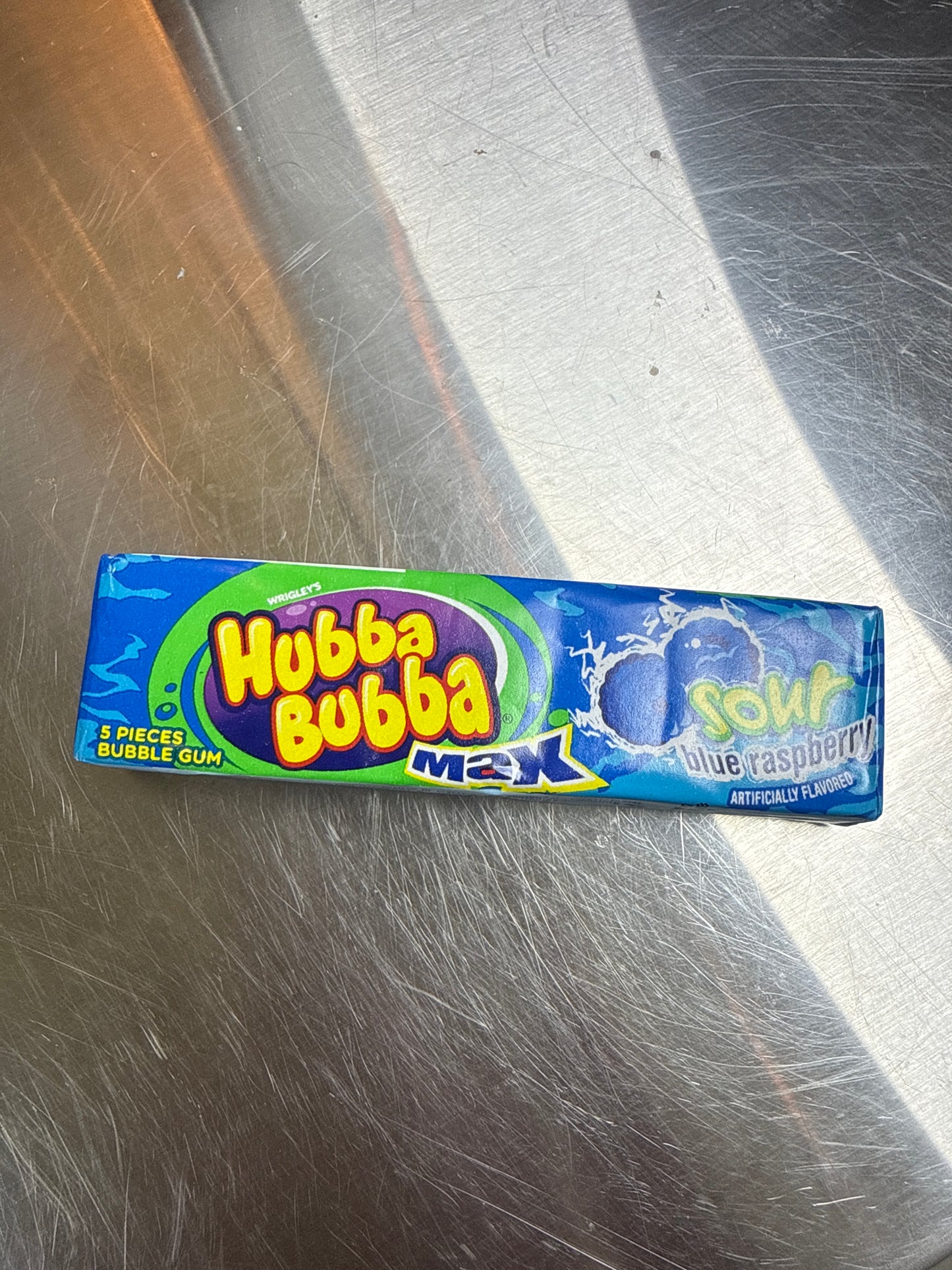 Hubba Bubba Max Sour Blue Raspberry