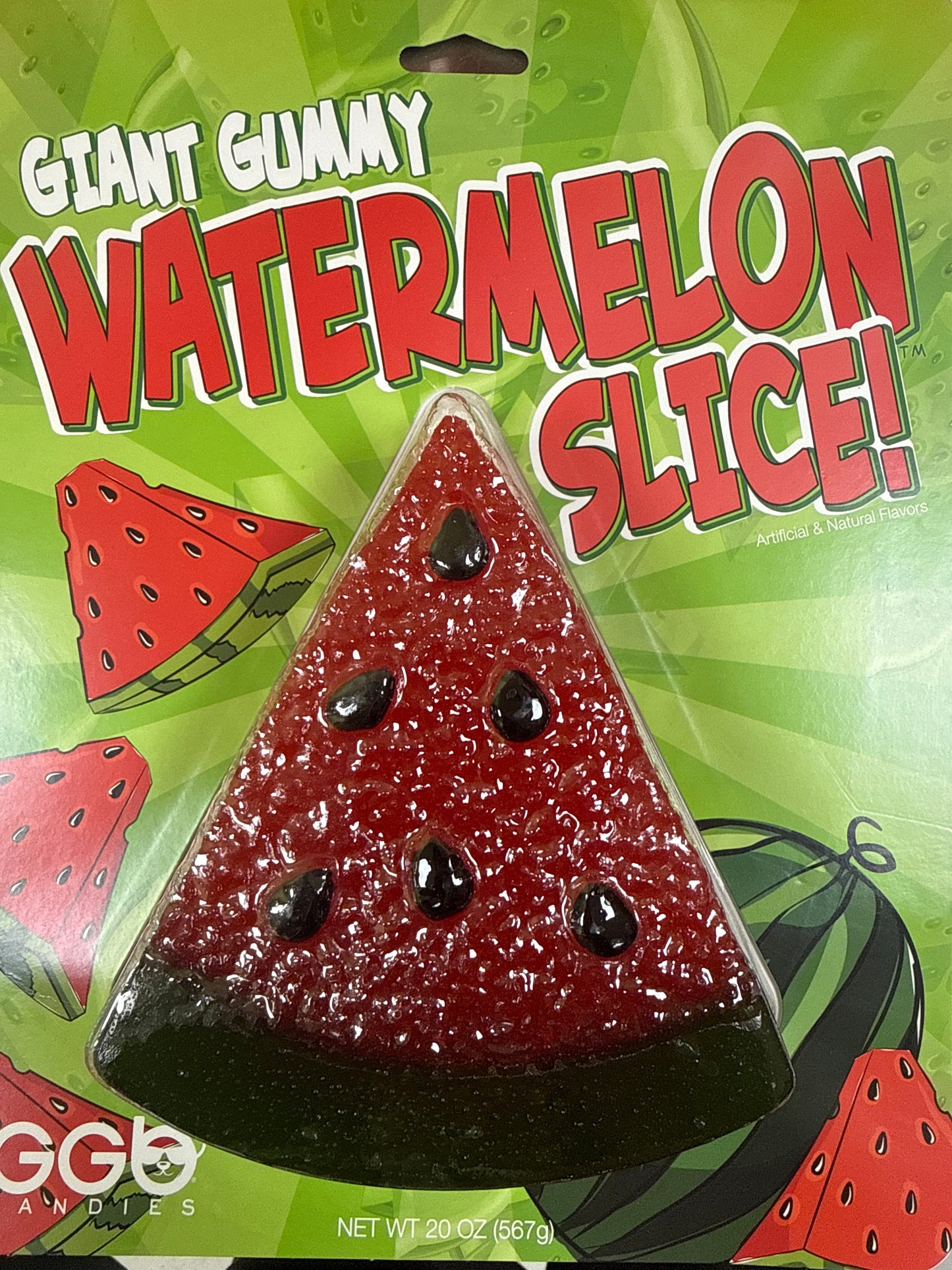Giant Gummy Watermelon Slice