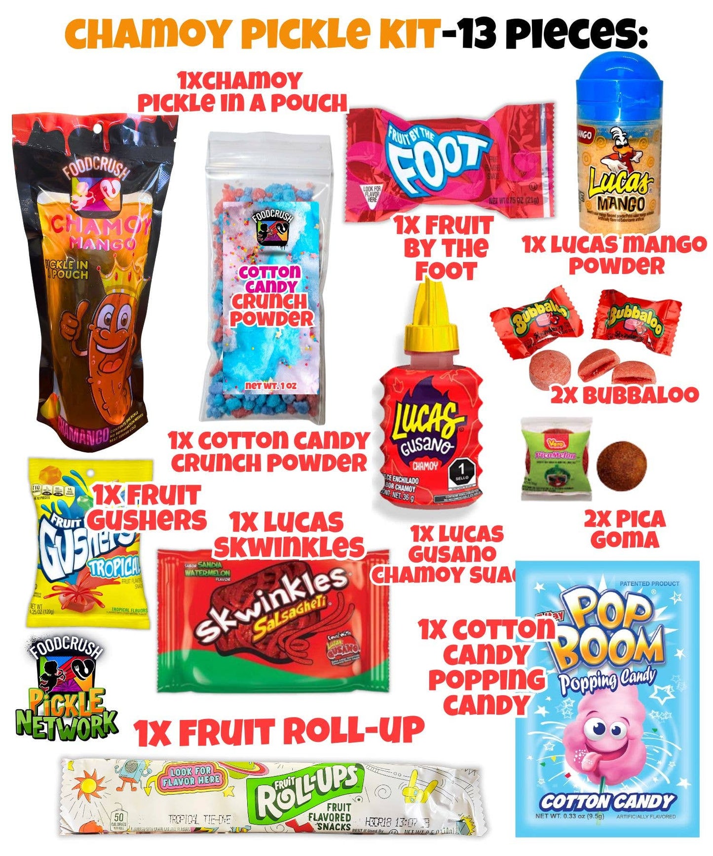 Chamoy Pickle Kit from Tiktok